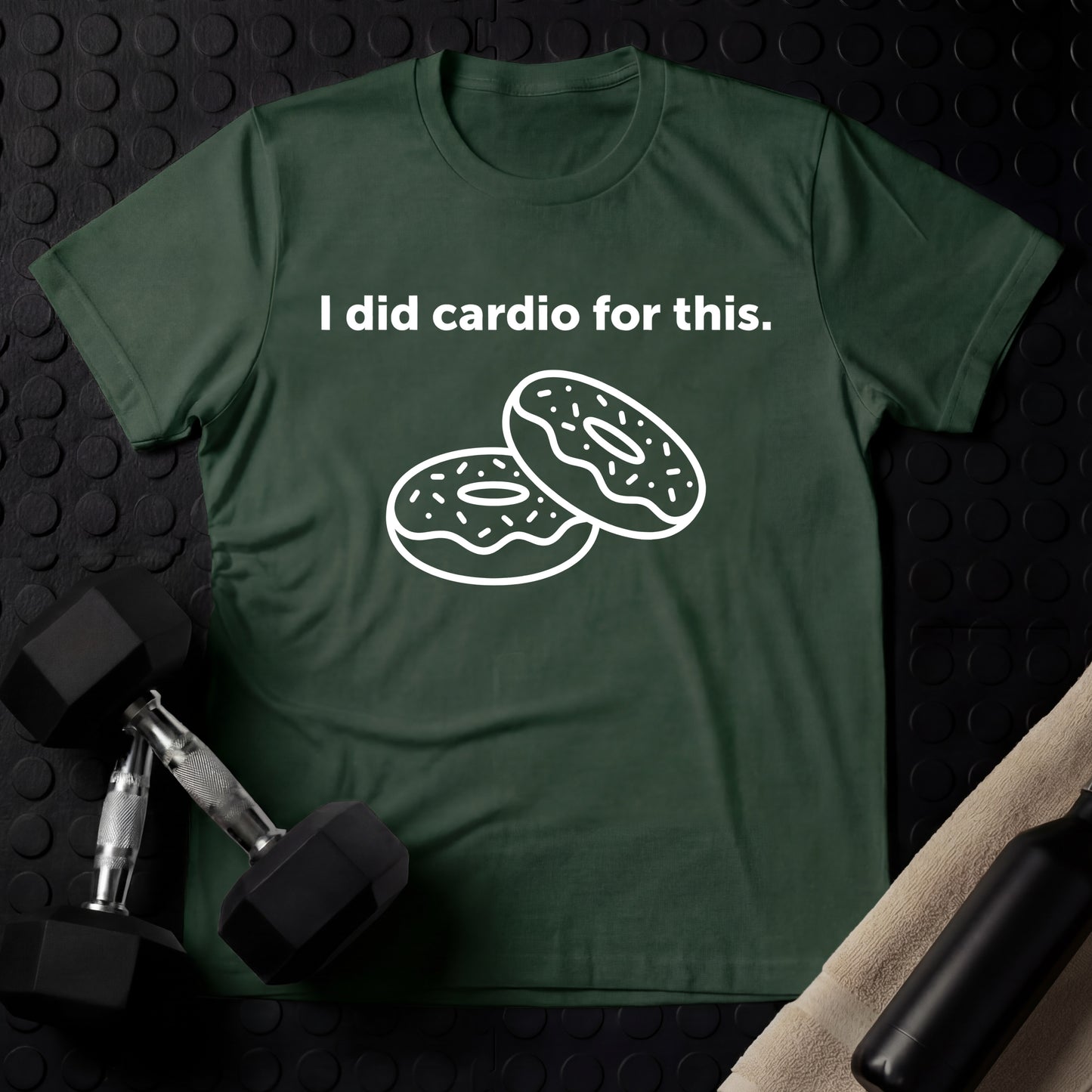 I did cardio for this - Gym Line Art T-Shirt