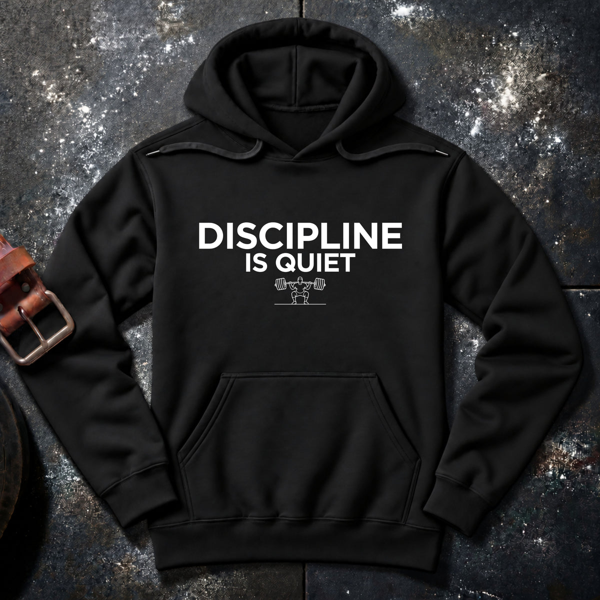 DISCIPLINE IS QUIET — Hoodie