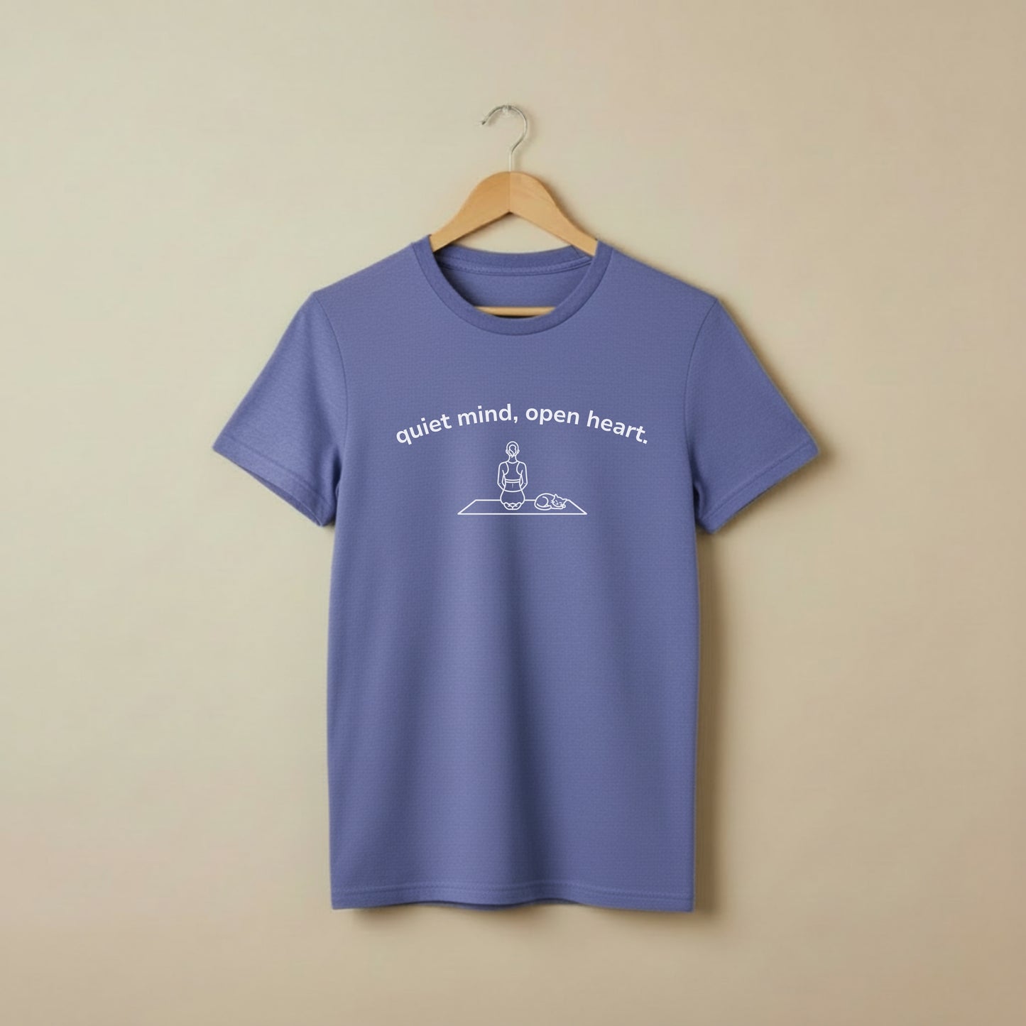 quiet mind, open heart. - arch - cat