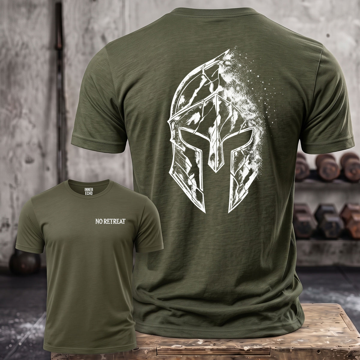 NO RETREAT Premium — T-Shirt