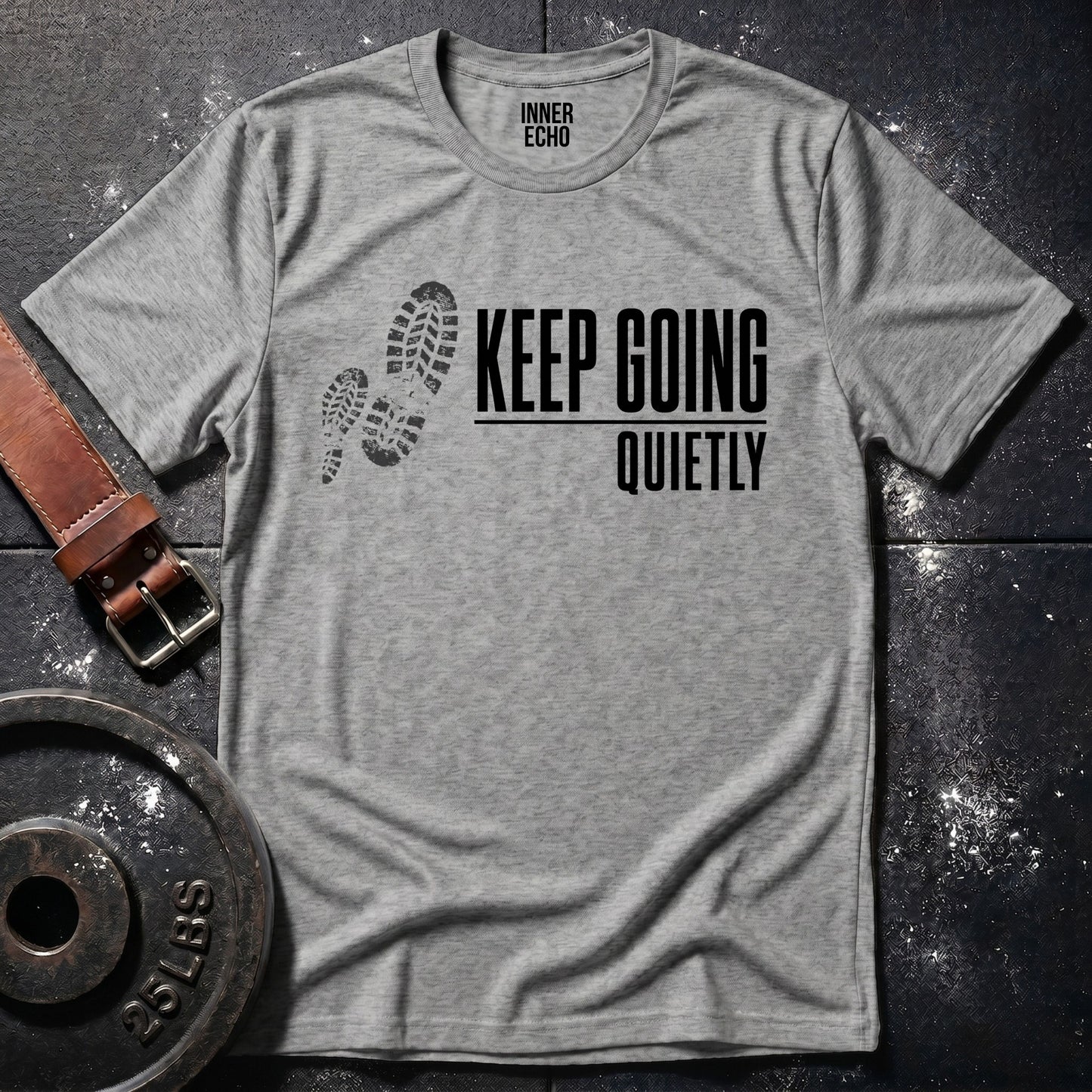 KEEP GOING QUIETLY — Tee