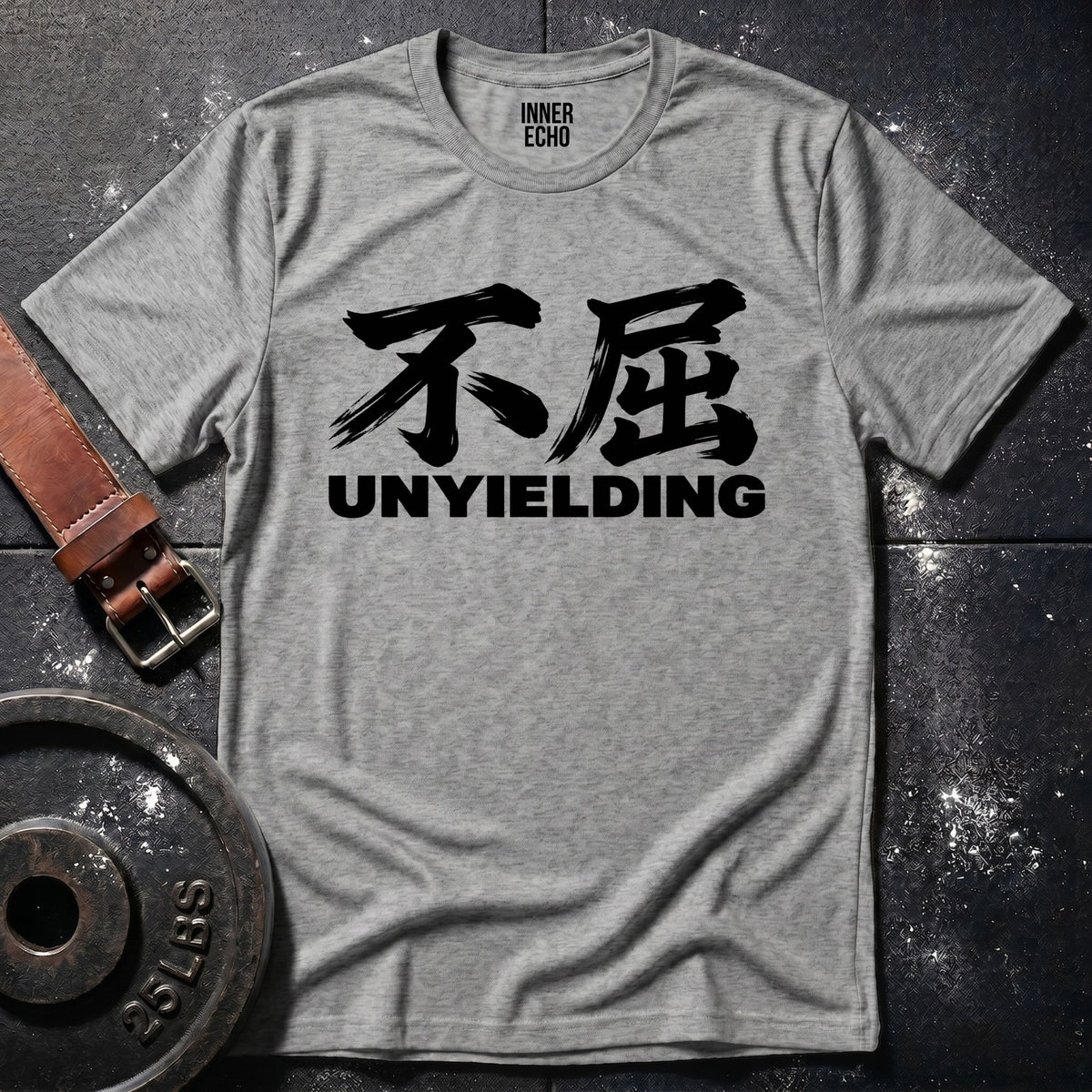 UNYIELDING Kanji — T-Shirt
