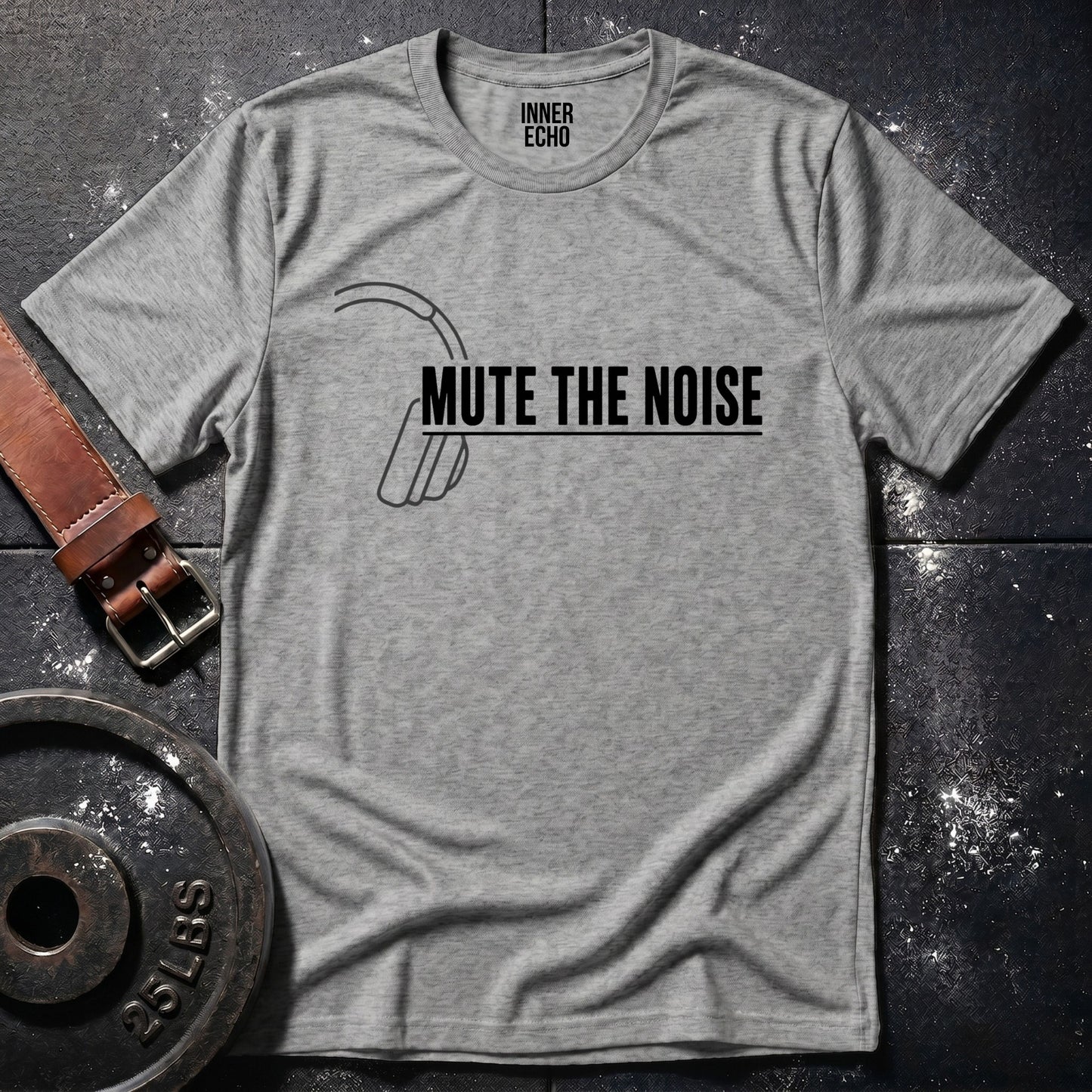 MUTE THE NOISE Headphones — Tee
