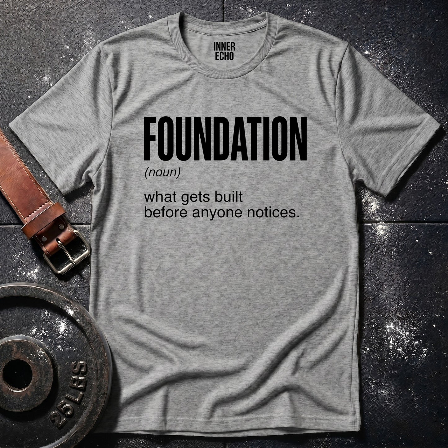 FOUNDATION (noun) — Tee