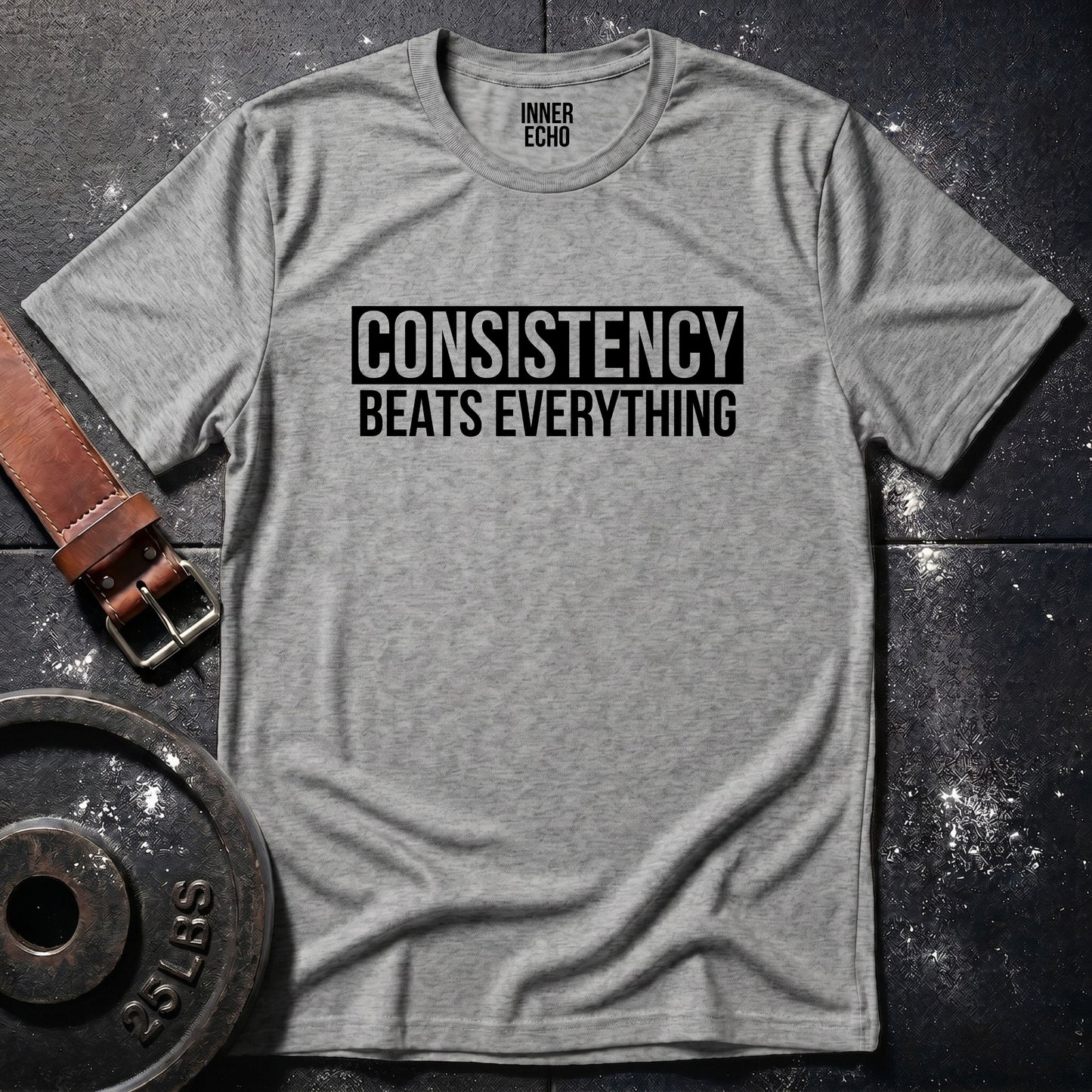 CONSISTENCY Stripe — Tee