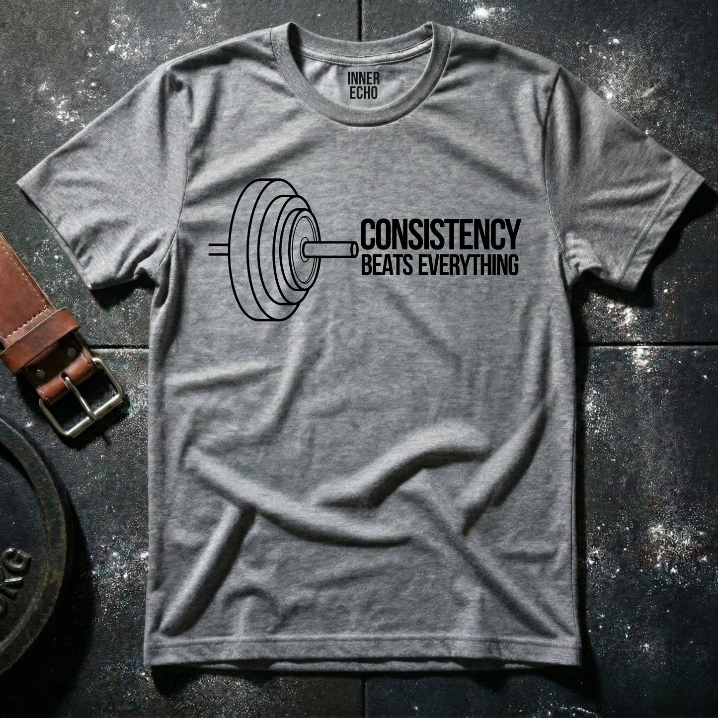 CONSISTENCY BARBELL — T-Shirt