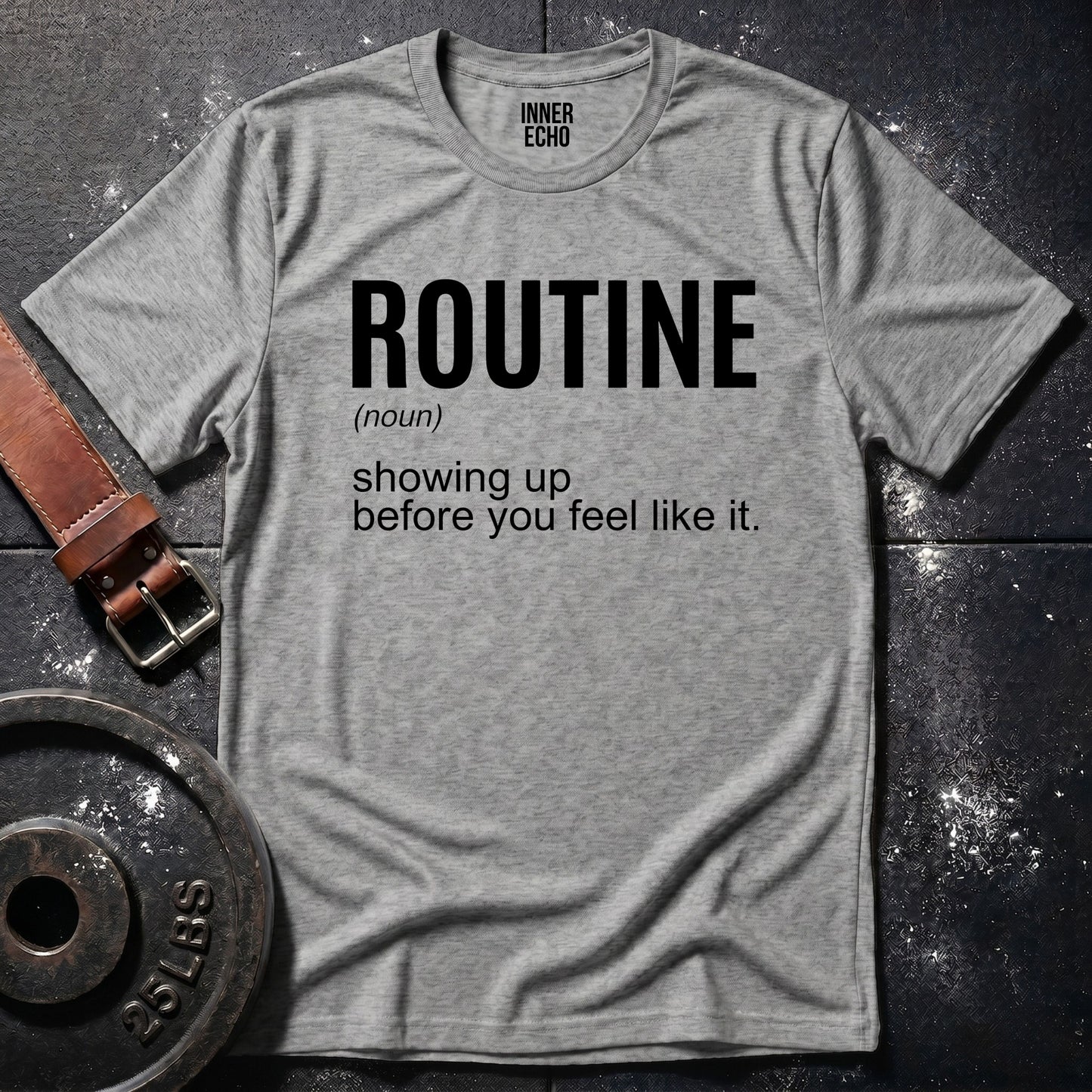 ROUTINE (noun) — Tee