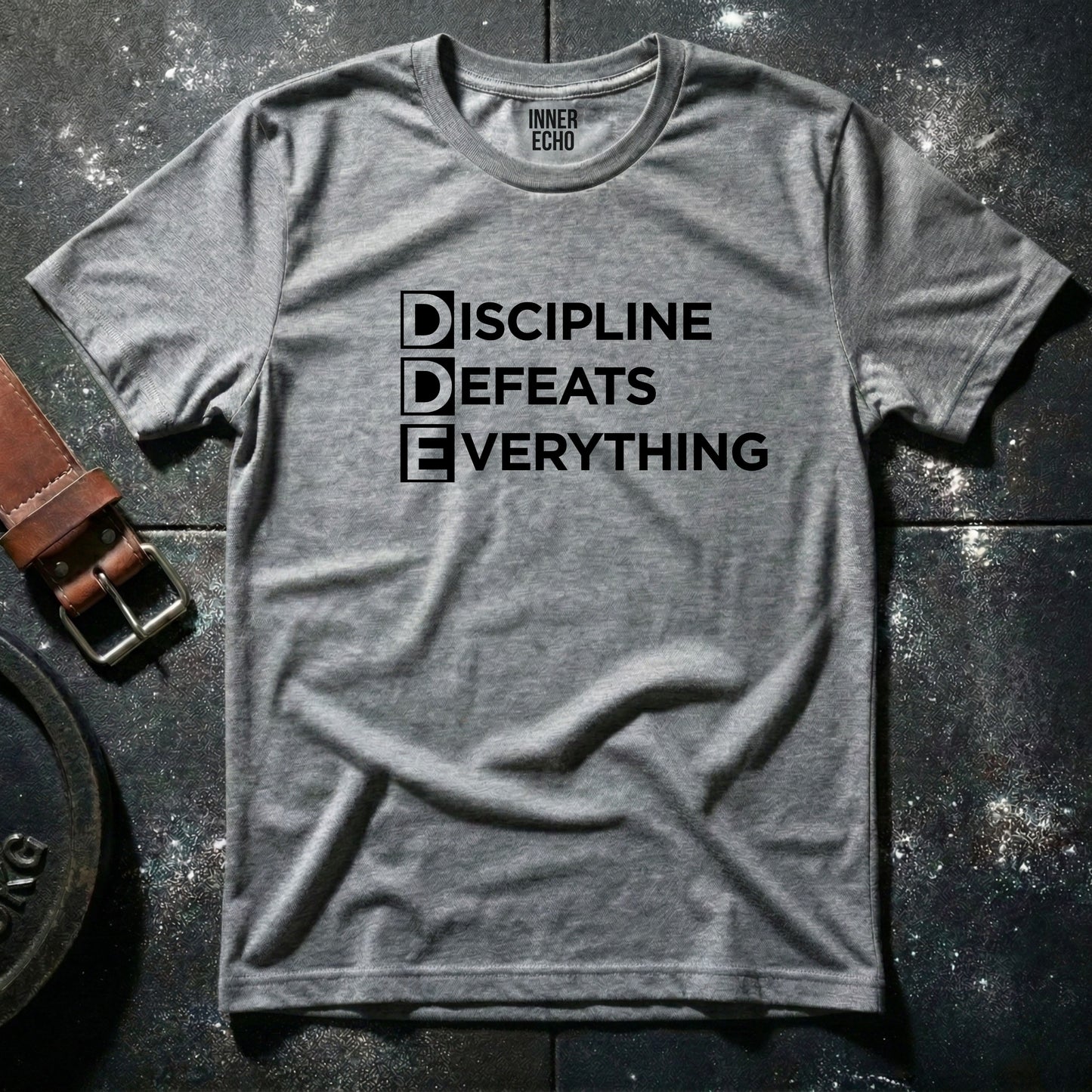 DISCIPLINE DEAFEATS EVERYTHING — T-Shirt