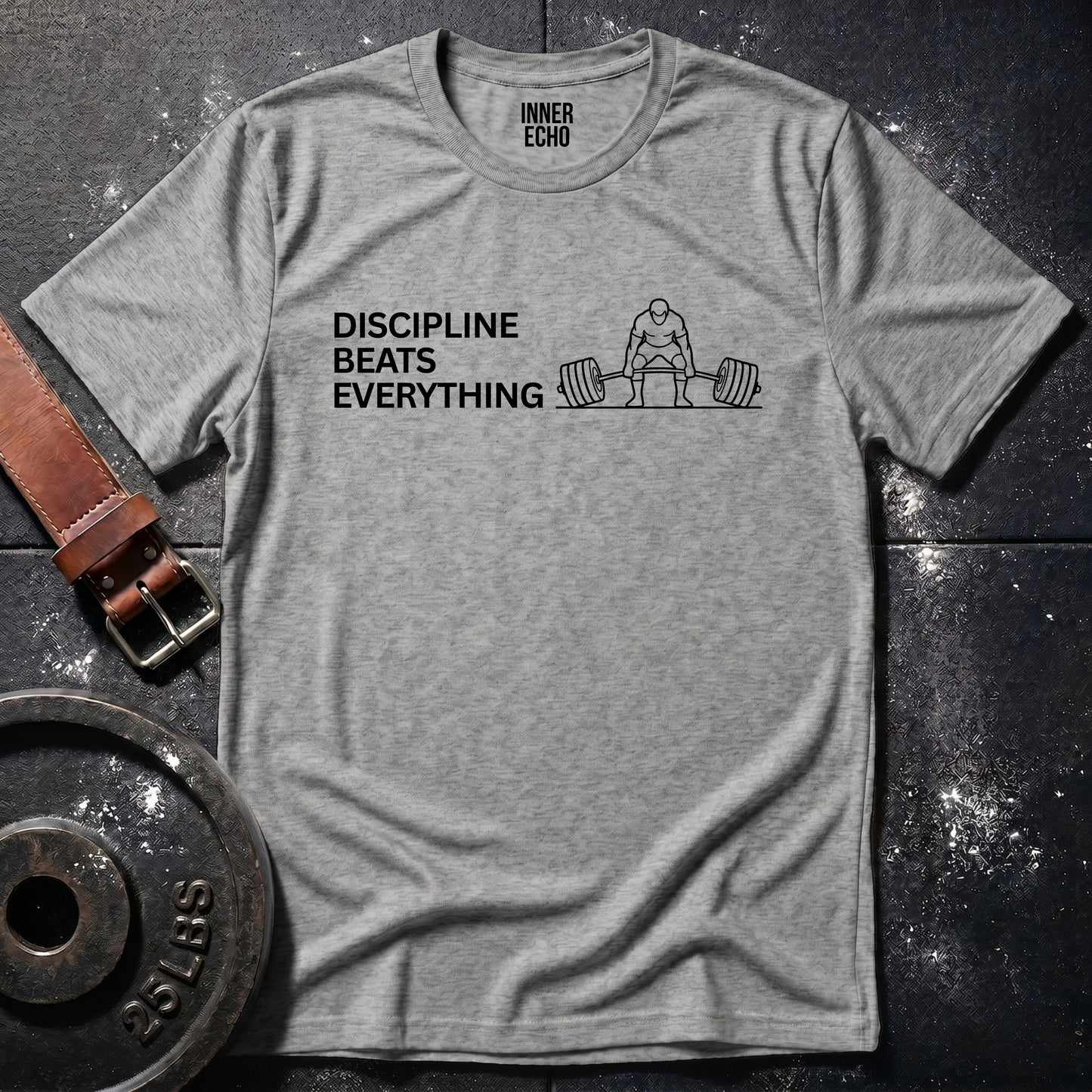 DISCIPLINE BEATS EVERYTHING — Tee