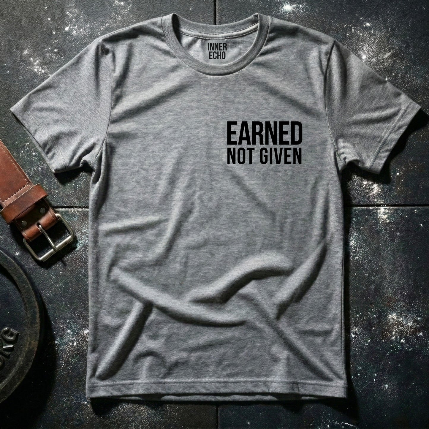 EARNED Chest Pocket — T-Shirt