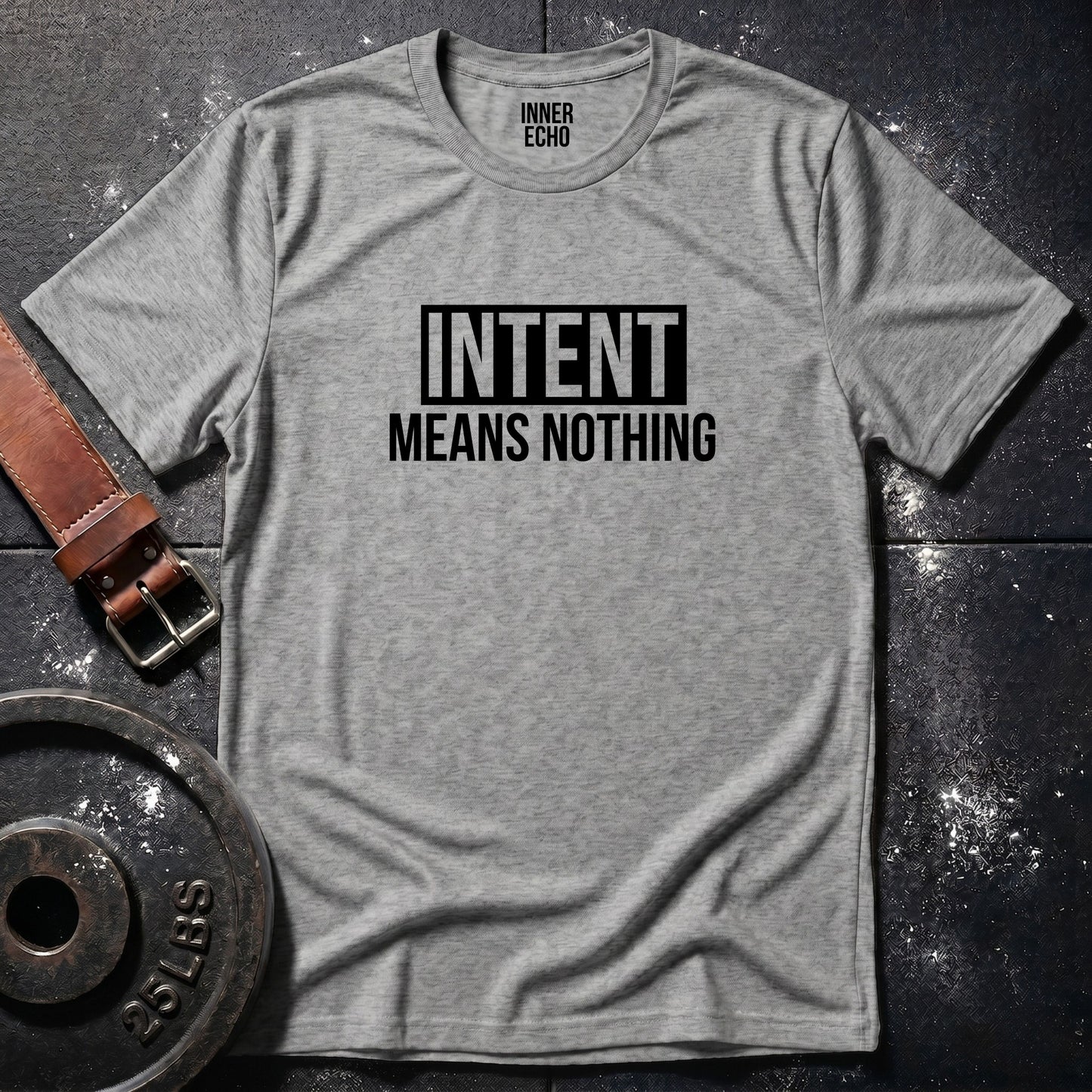 INTENT Stripe — Tee