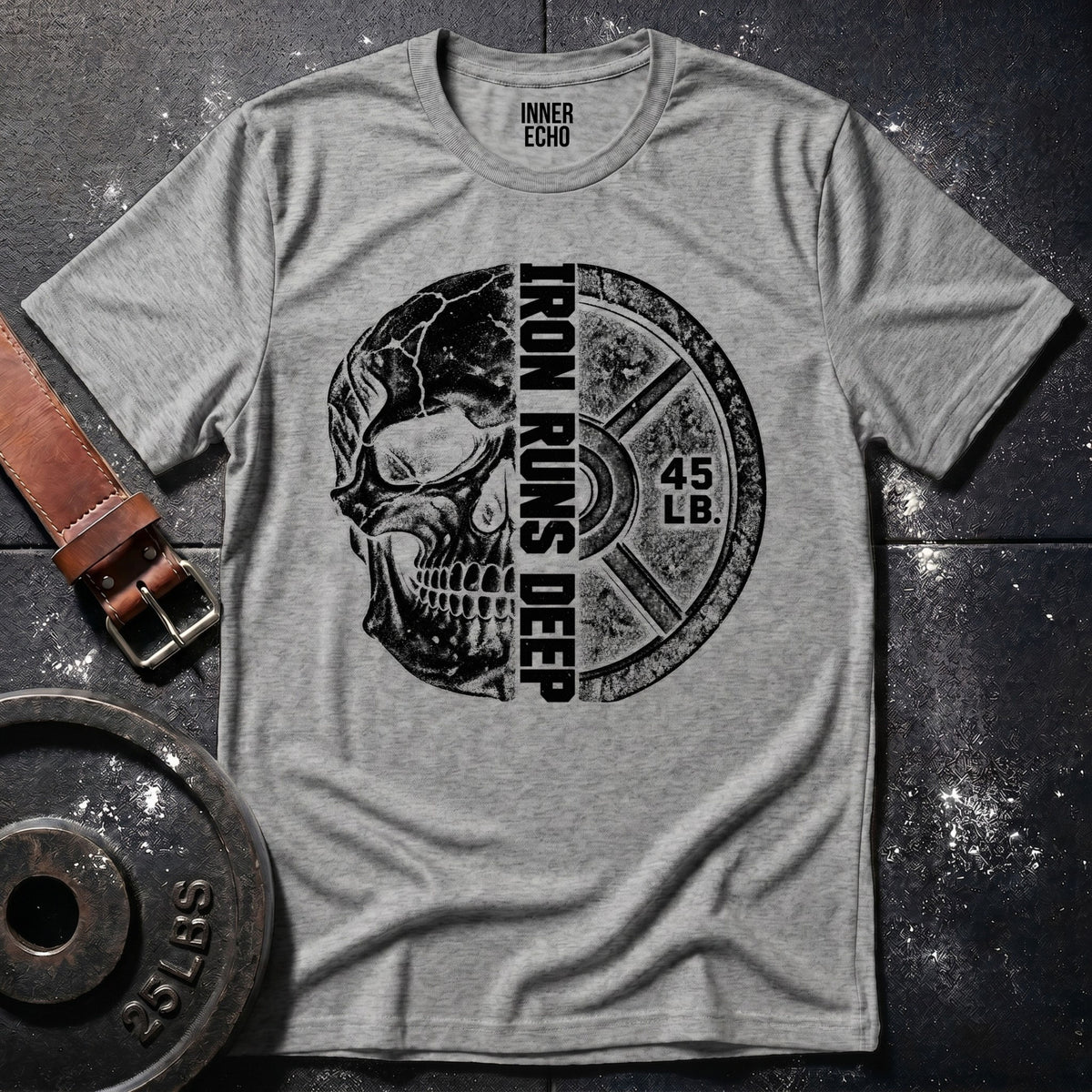 IRON RUNS DEEP — T-Shirt
