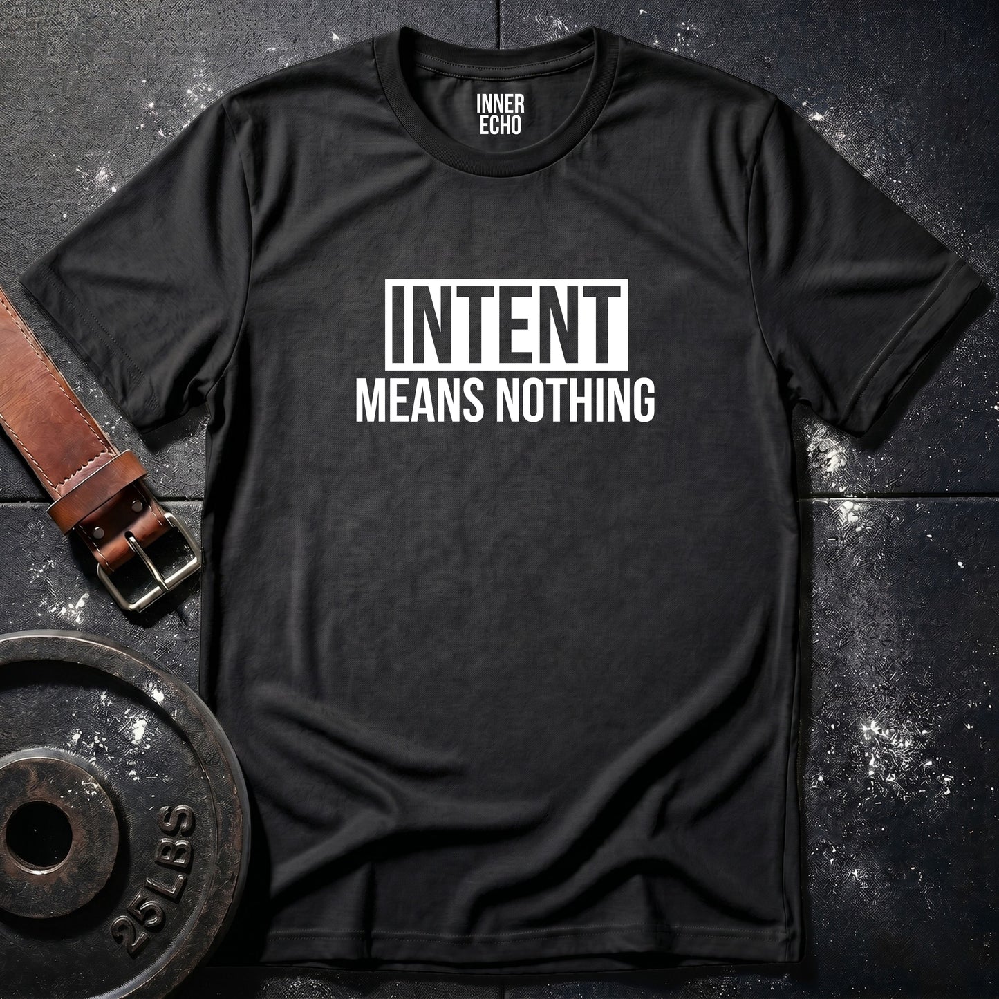 INTENT Stripe — Tee