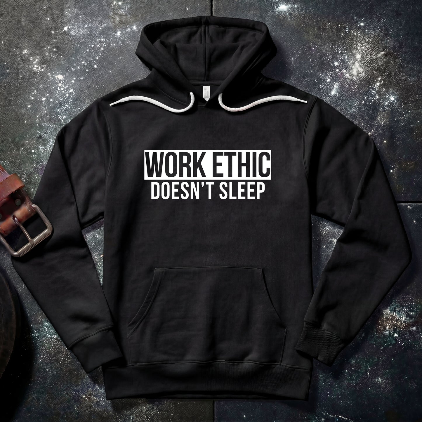 WORK ETHIC Stripe — Hoodie