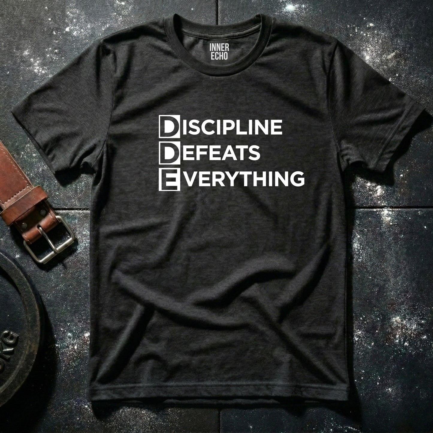 DISCIPLINE DEAFEATS EVERYTHING — T-Shirt