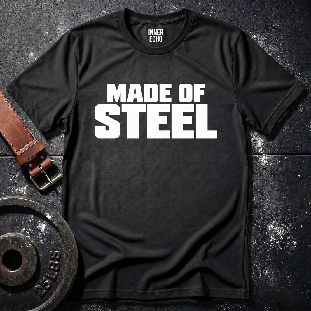 MADE OF STEEL — T-Shirt