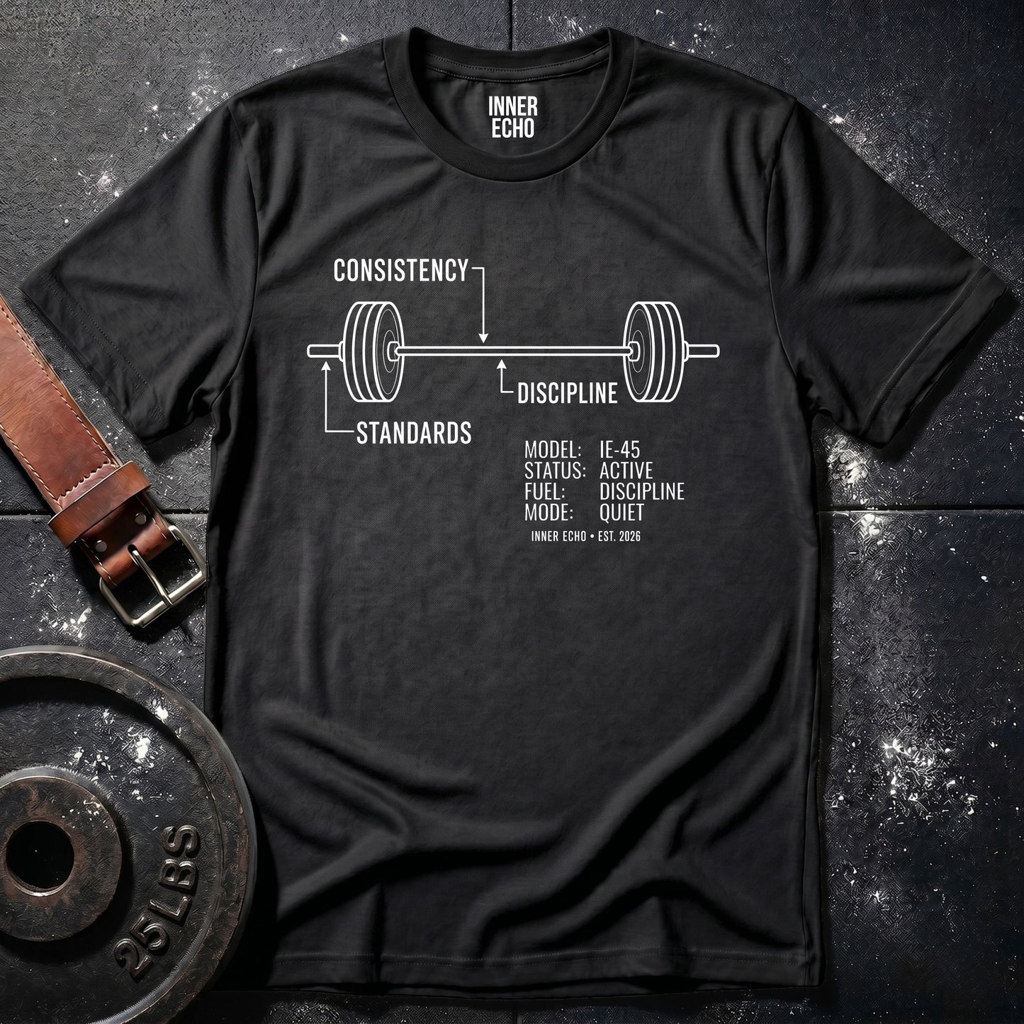 Training Blueprint Barbell — Tee