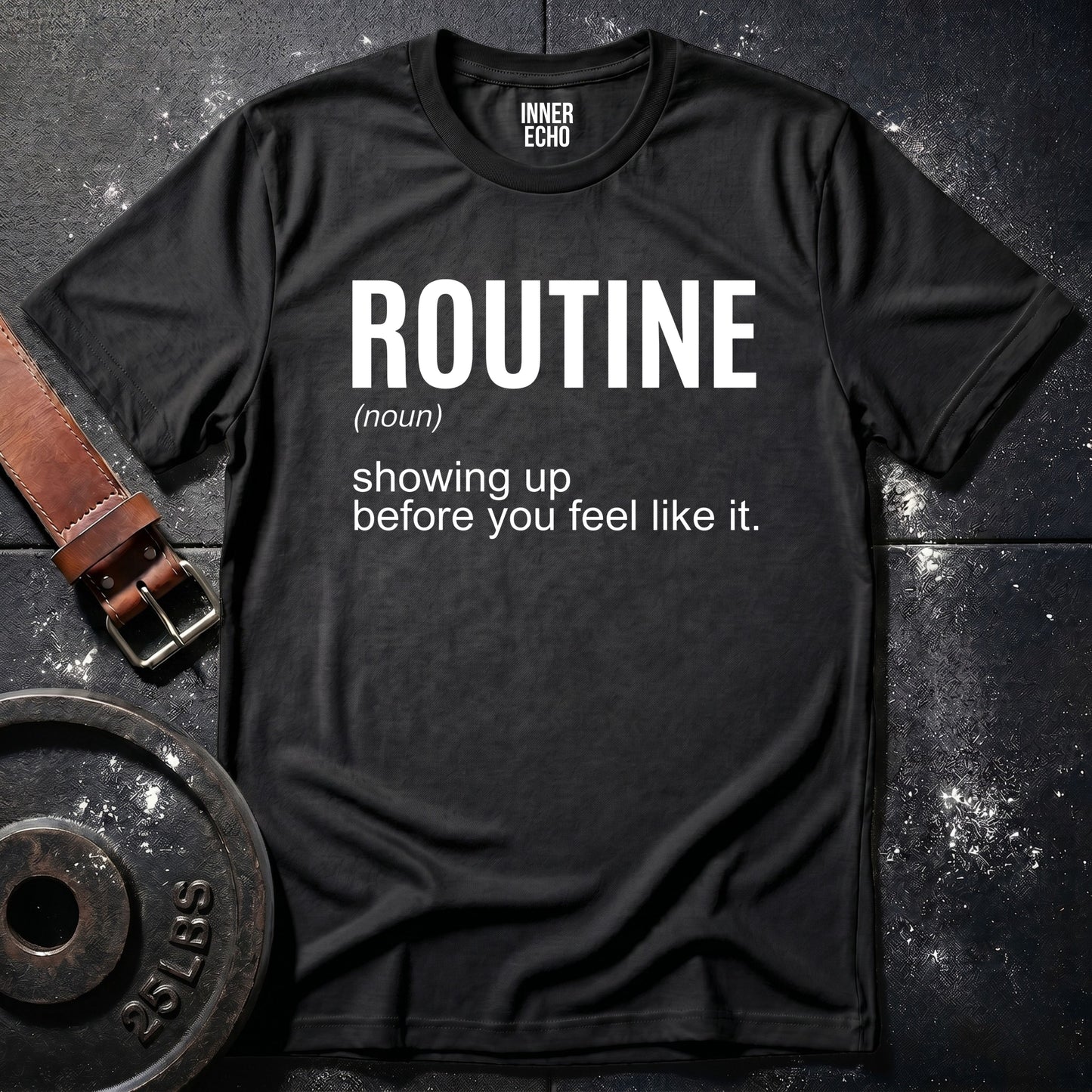 ROUTINE (noun) — Tee