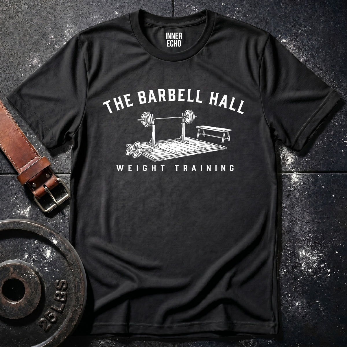 THE BARBELL HALL — T-Shirt