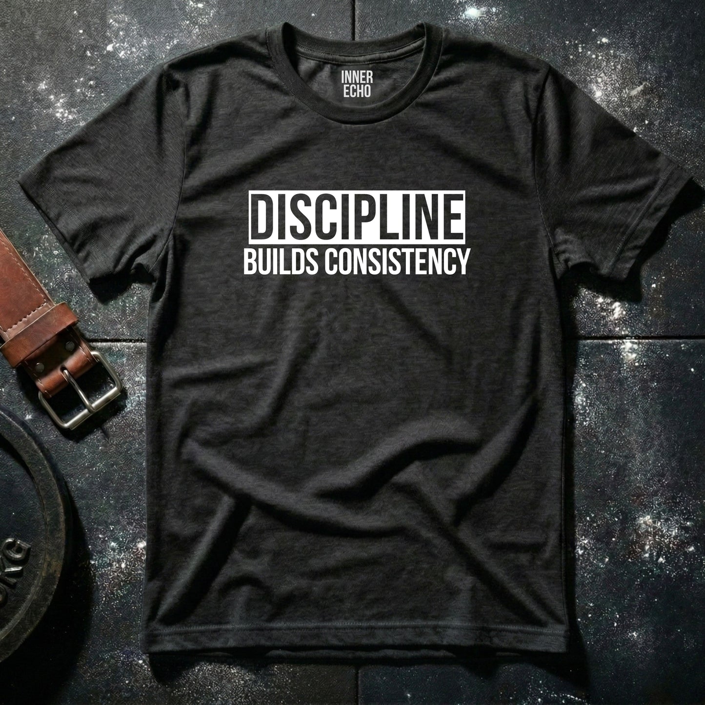 DISCIPLINE Stripe — T-Shirt