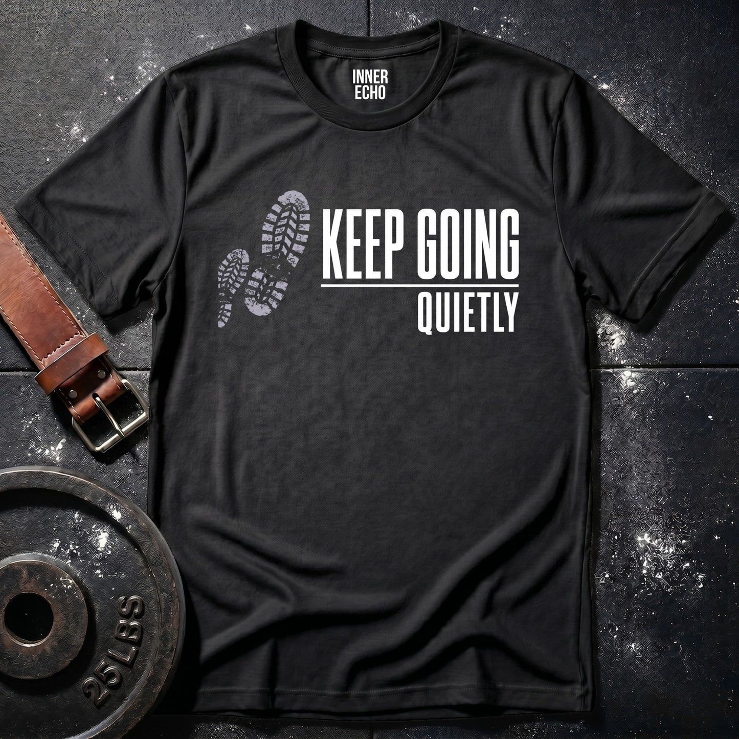 KEEP GOING QUIETLY — Tee