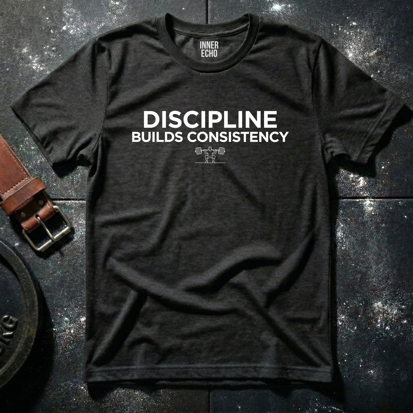 DISCIPLINE BUILDS CONSISTENCY — T-Shirt