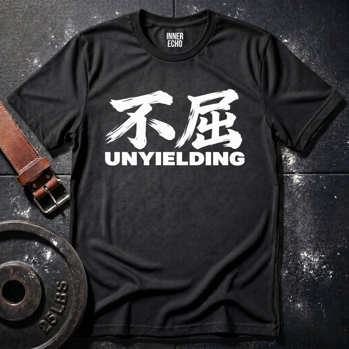 UNYIELDING Kanji — T-Shirt