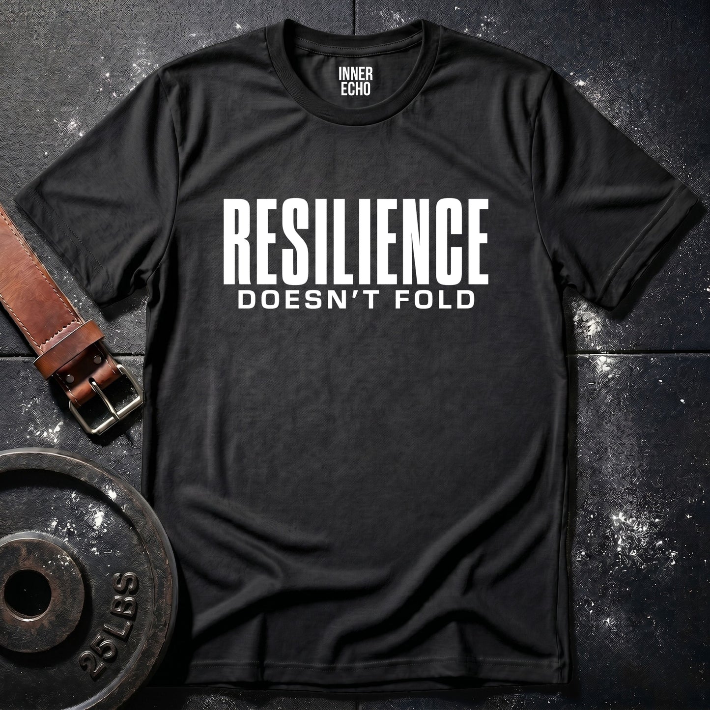 RESILIENCE DOESN’T FOLD — T-Shirt