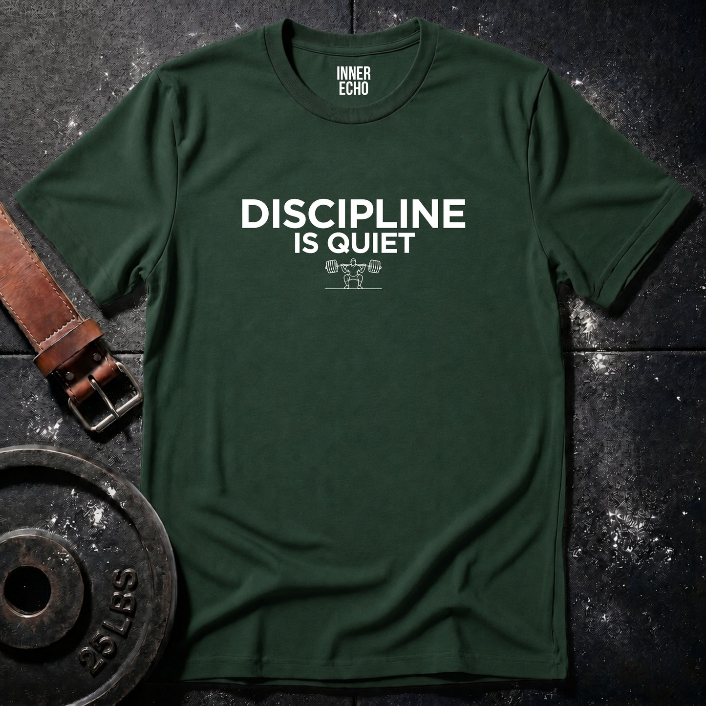 DISCIPLINE IS QUIET — Tee