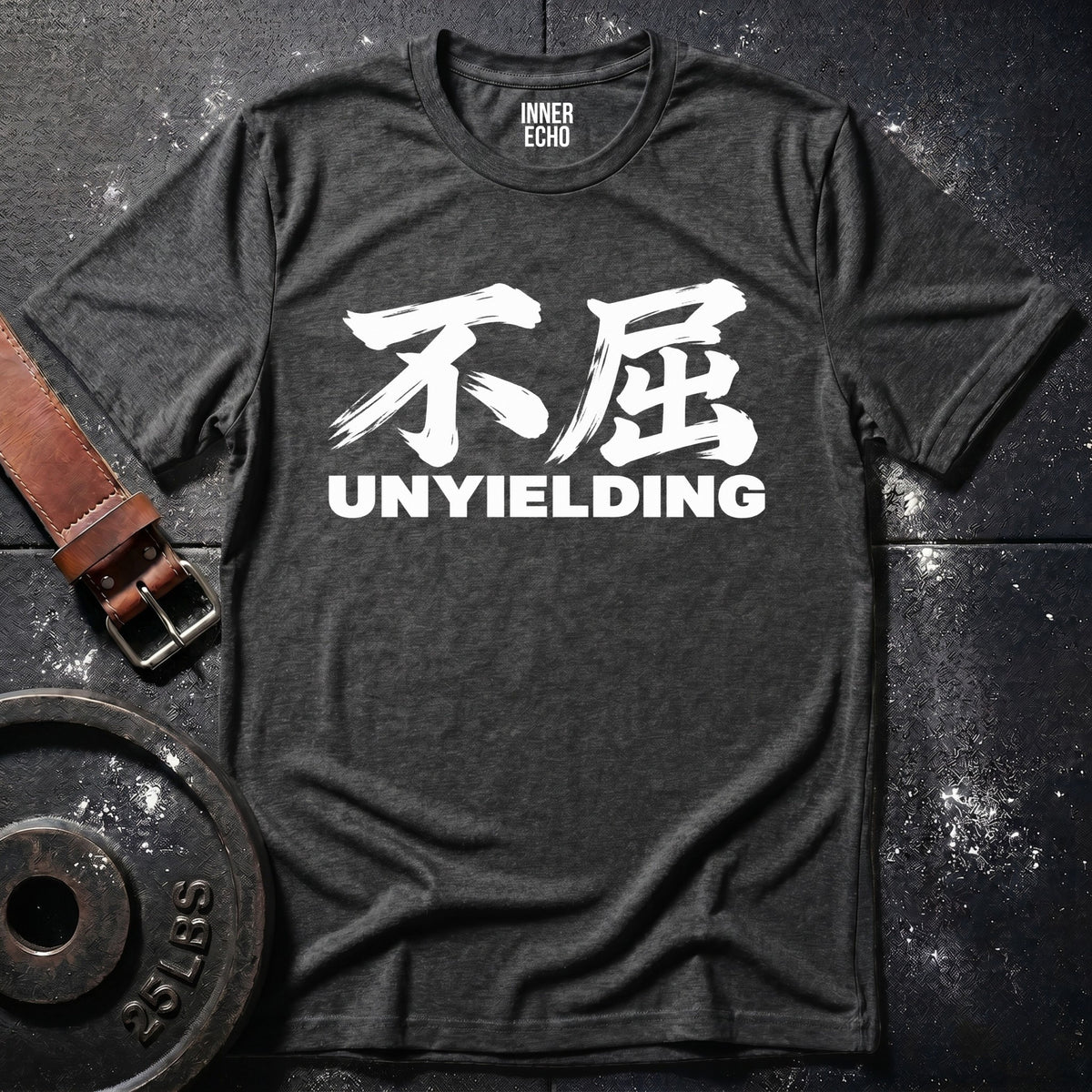 UNYIELDING Kanji — T-Shirt