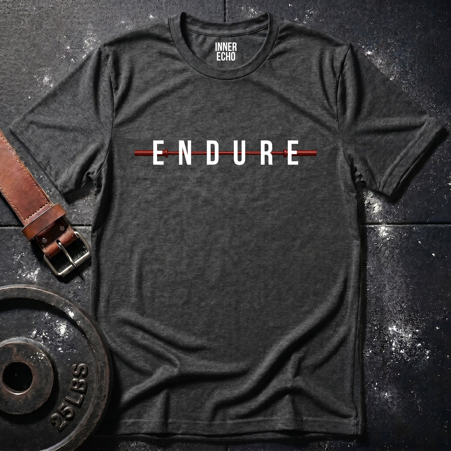 ENDURE Barbell — T-Shirt
