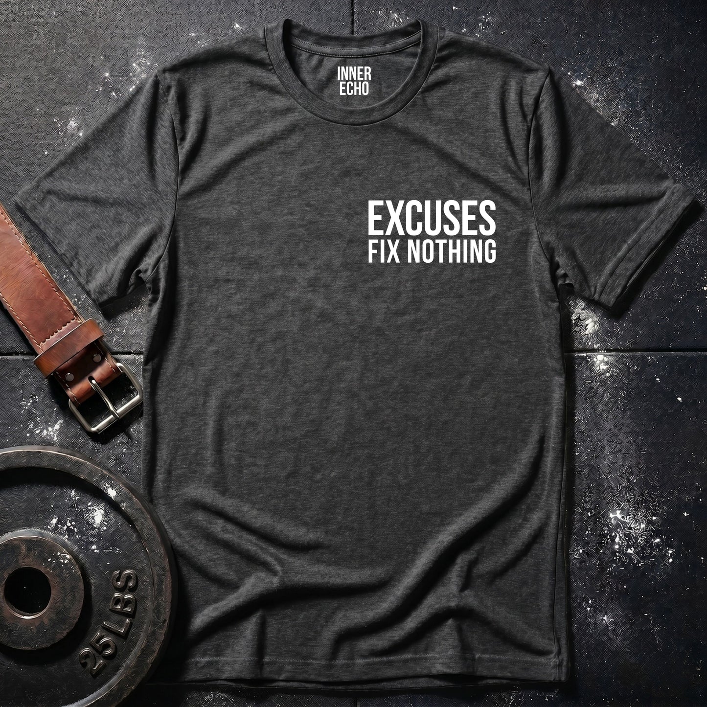 EXCUSES Chest Pocket — Tee