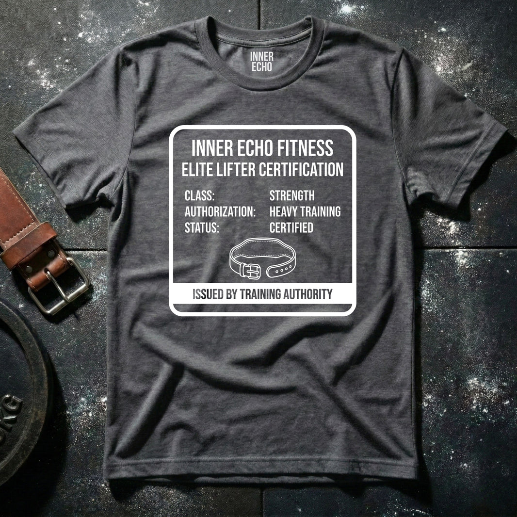Elite Lifter Certification — T-Shirt