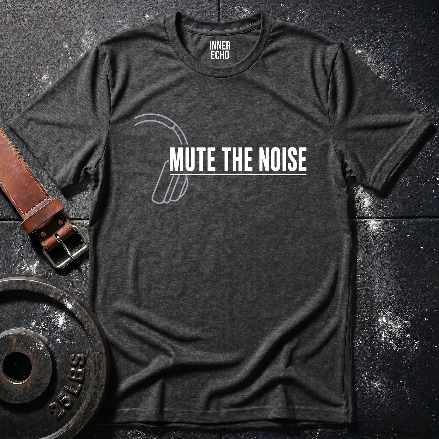MUTE THE NOISE Headphones — Tee