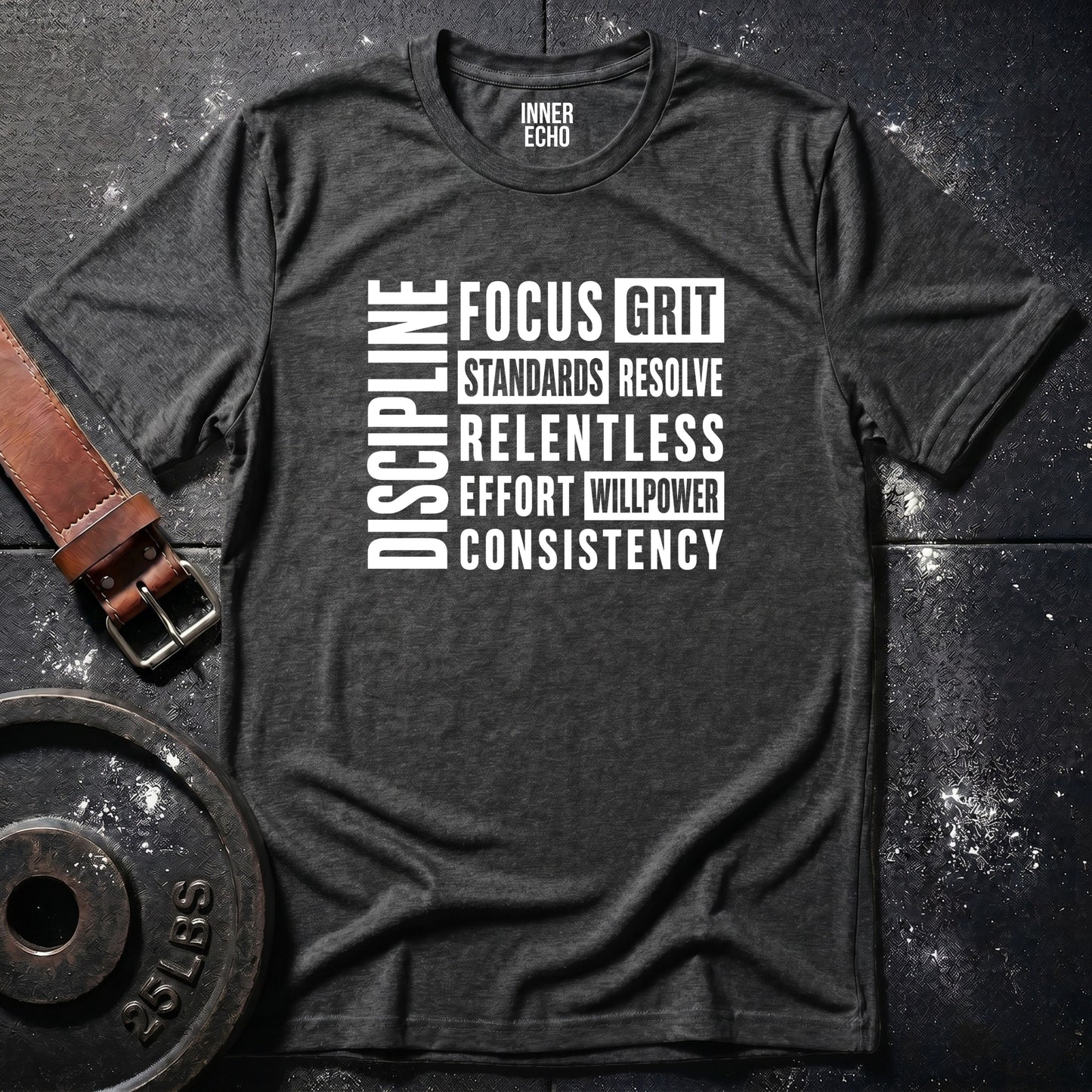 DISCIPLINE Stack — T-Shirt