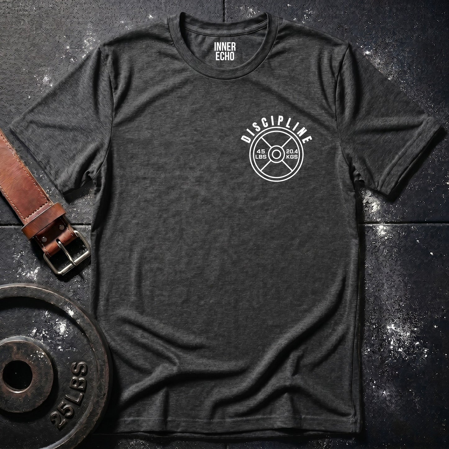 DISCIPLINE POCKET PLATE — T-Shirt
