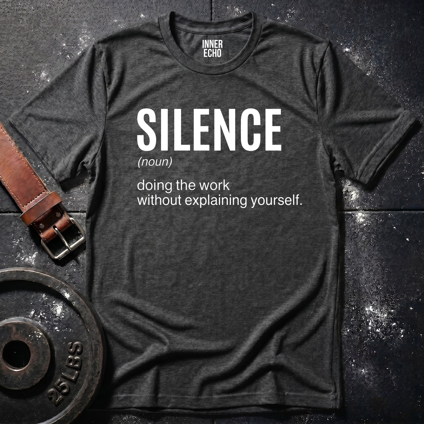 SILENCE (noun) — Tee