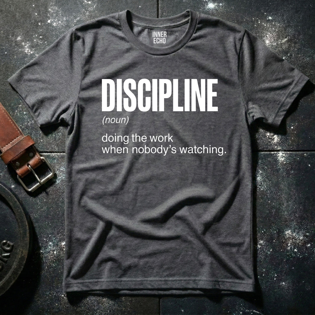 Discipline (noun) — T-Shirt