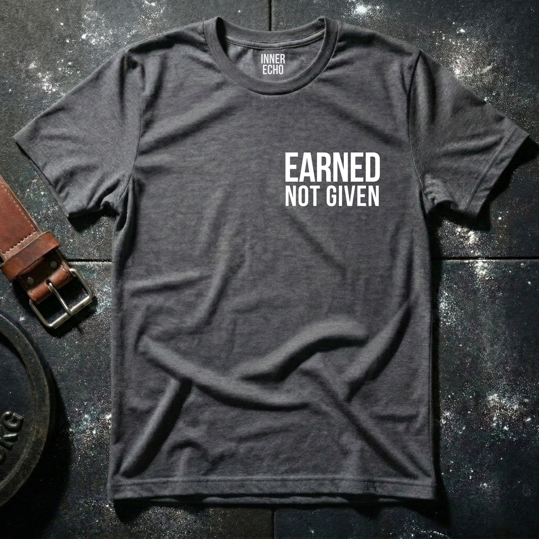 EARNED Chest Pocket — T-Shirt