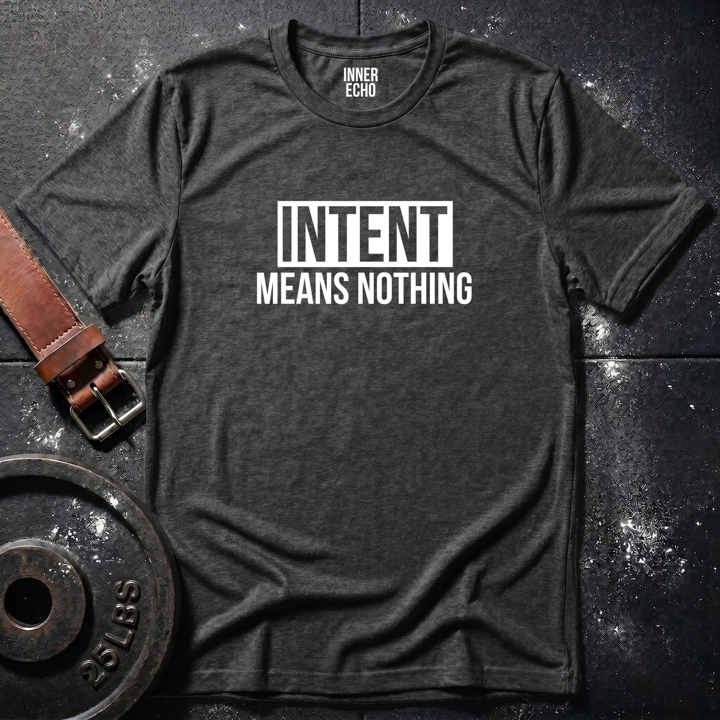 INTENT Stripe — Tee