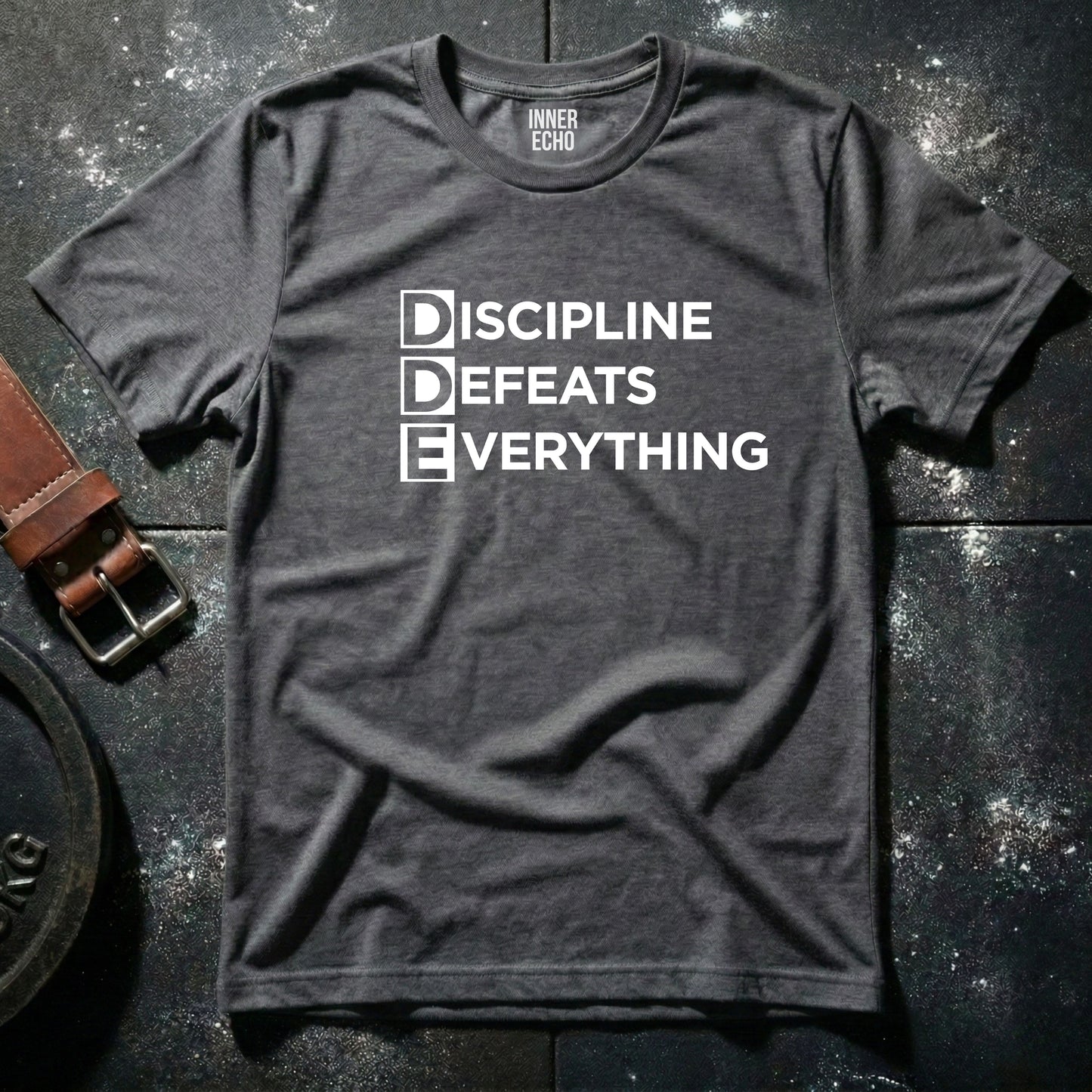 DISCIPLINE DEAFEATS EVERYTHING — T-Shirt