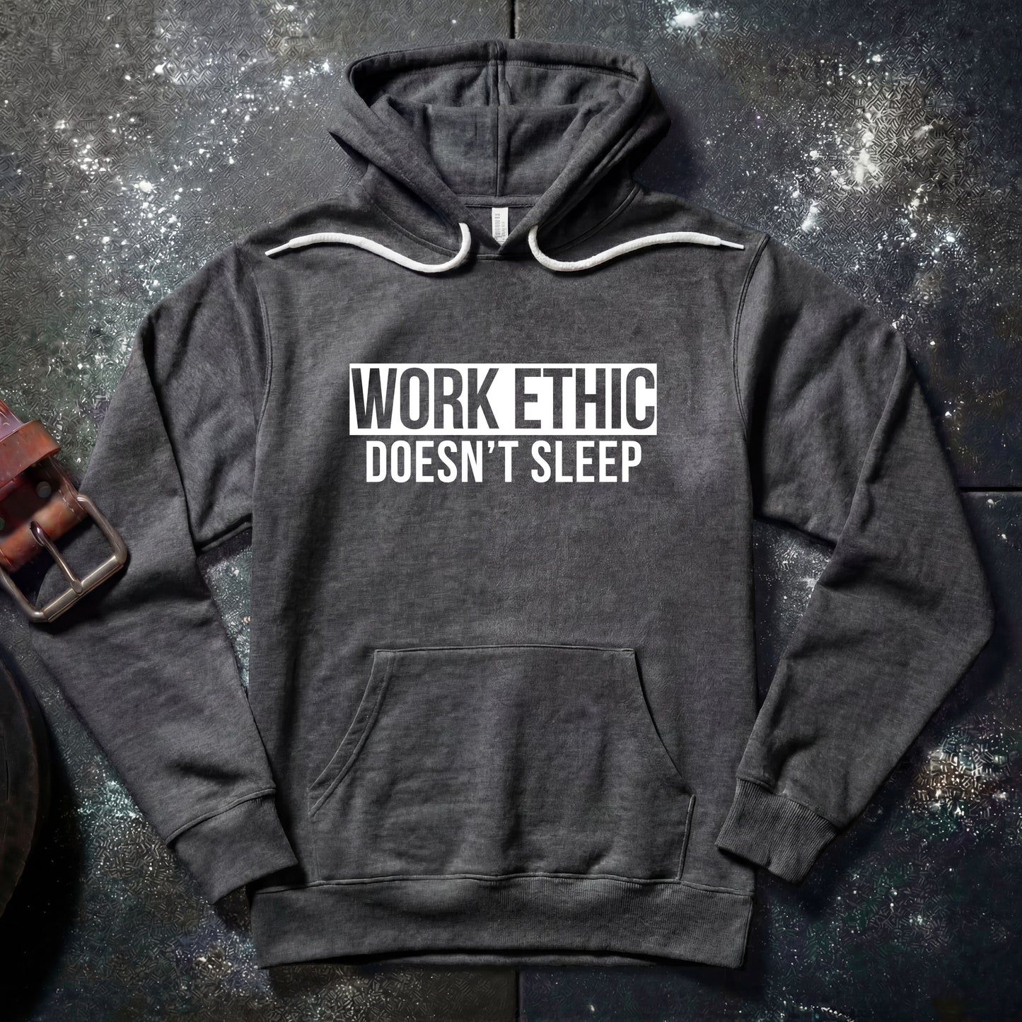WORK ETHIC Stripe — Hoodie
