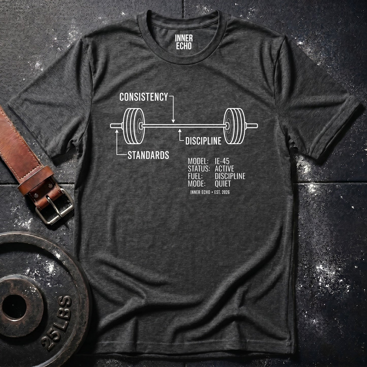 Training Blueprint Barbell — Tee