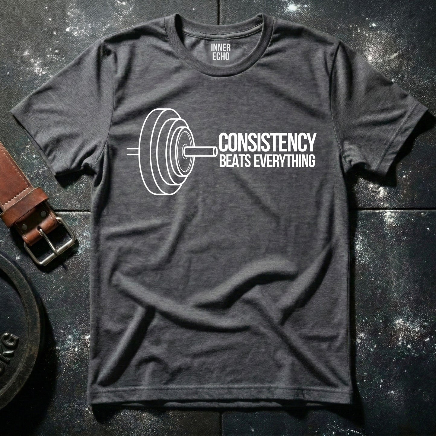 CONSISTENCY BARBELL — T-Shirt