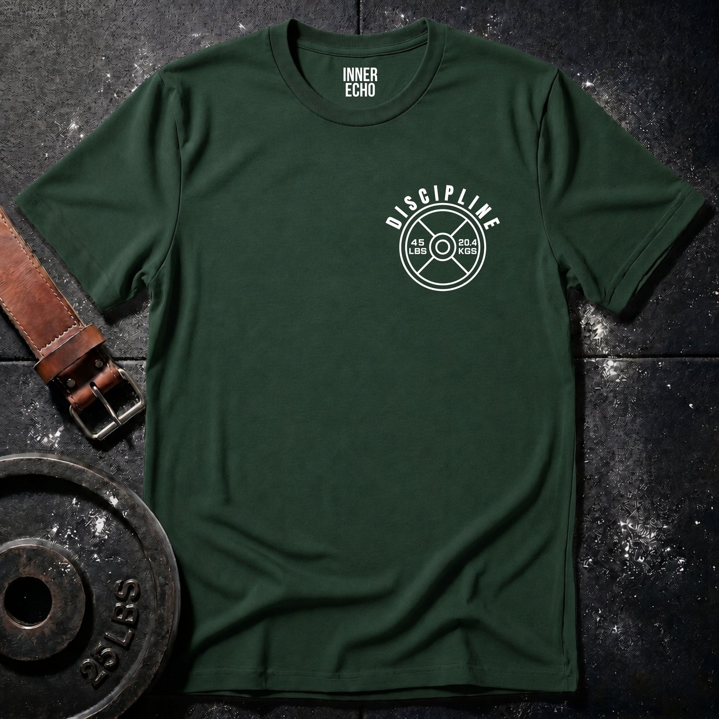 DISCIPLINE POCKET PLATE — T-Shirt