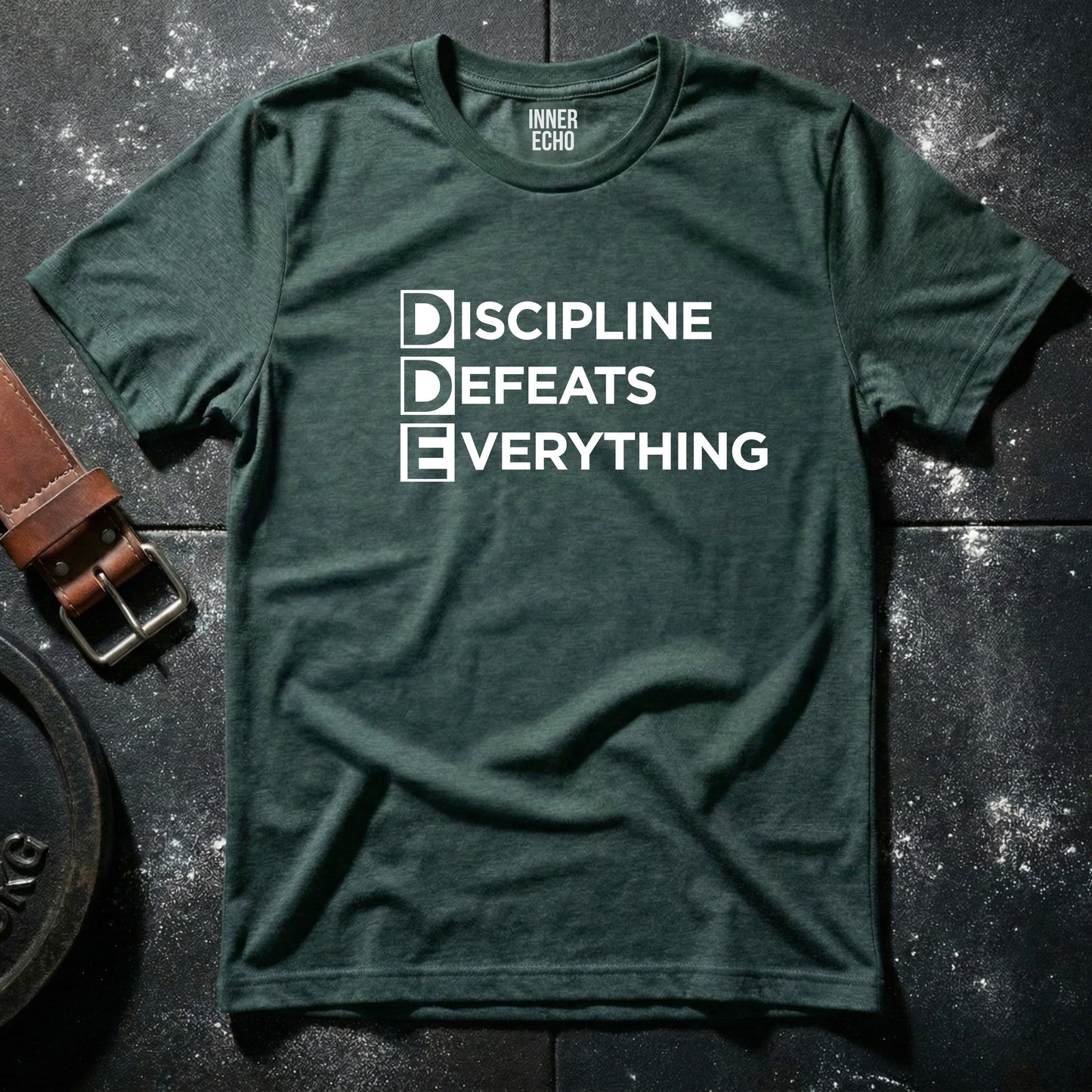 DISCIPLINE DEAFEATS EVERYTHING — T-Shirt