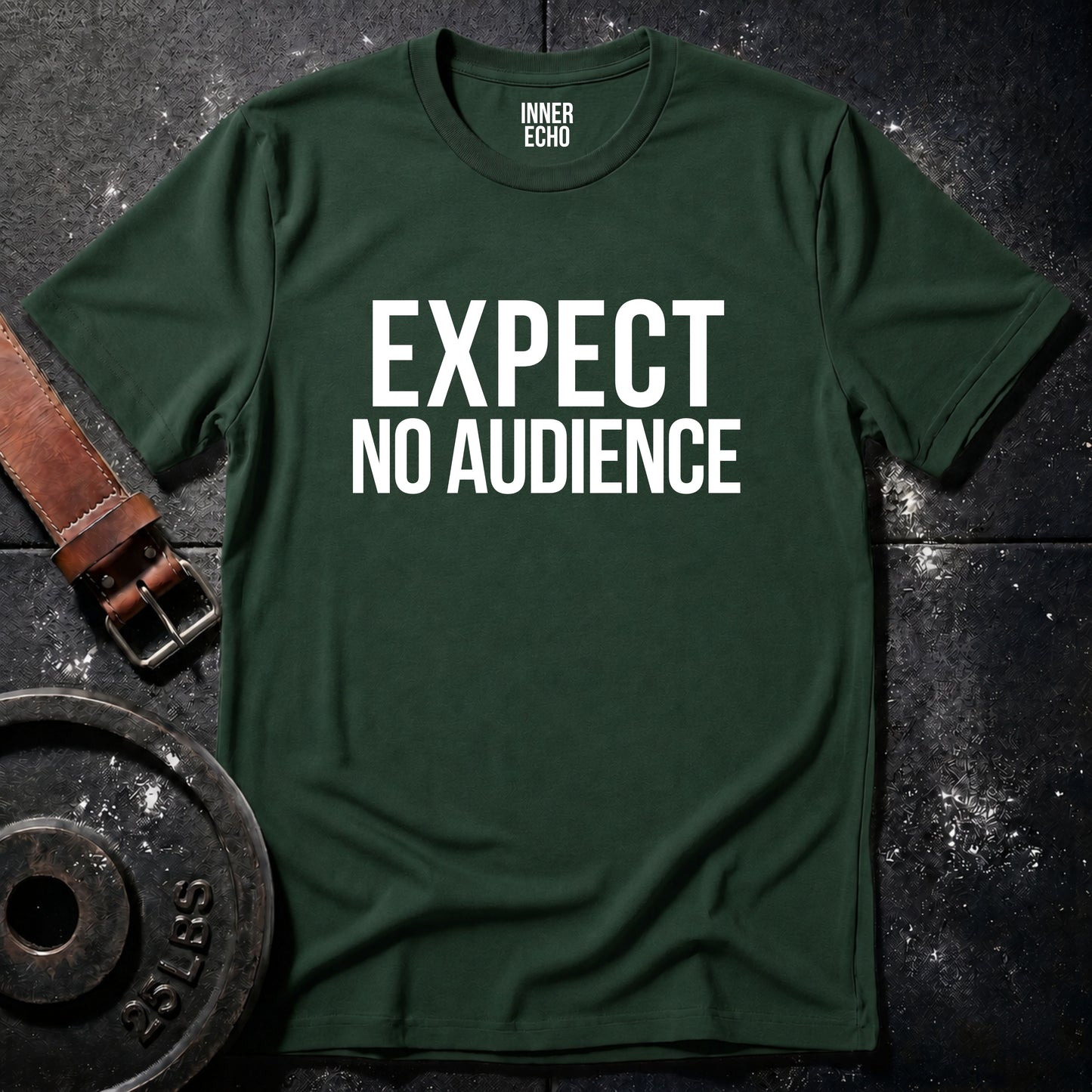 EXPECT NO AUDIENCE — Tee