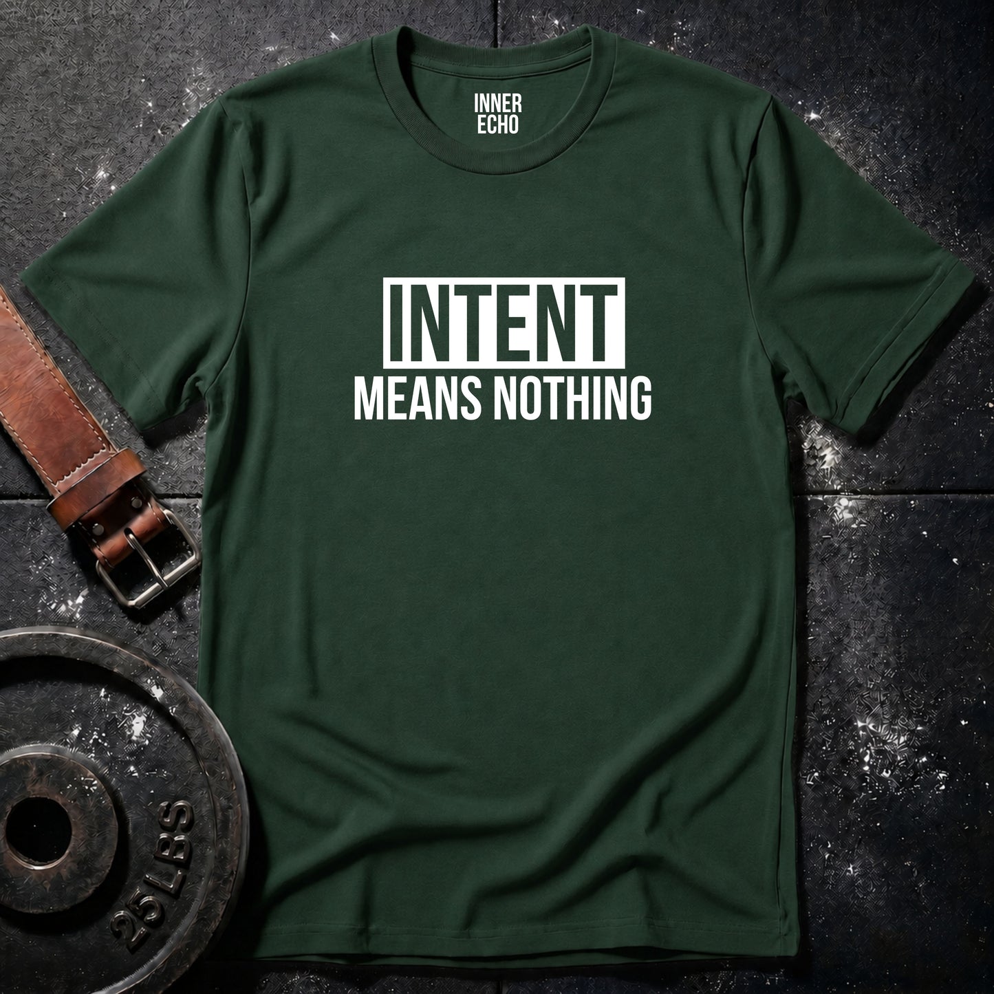 INTENT Stripe — Tee