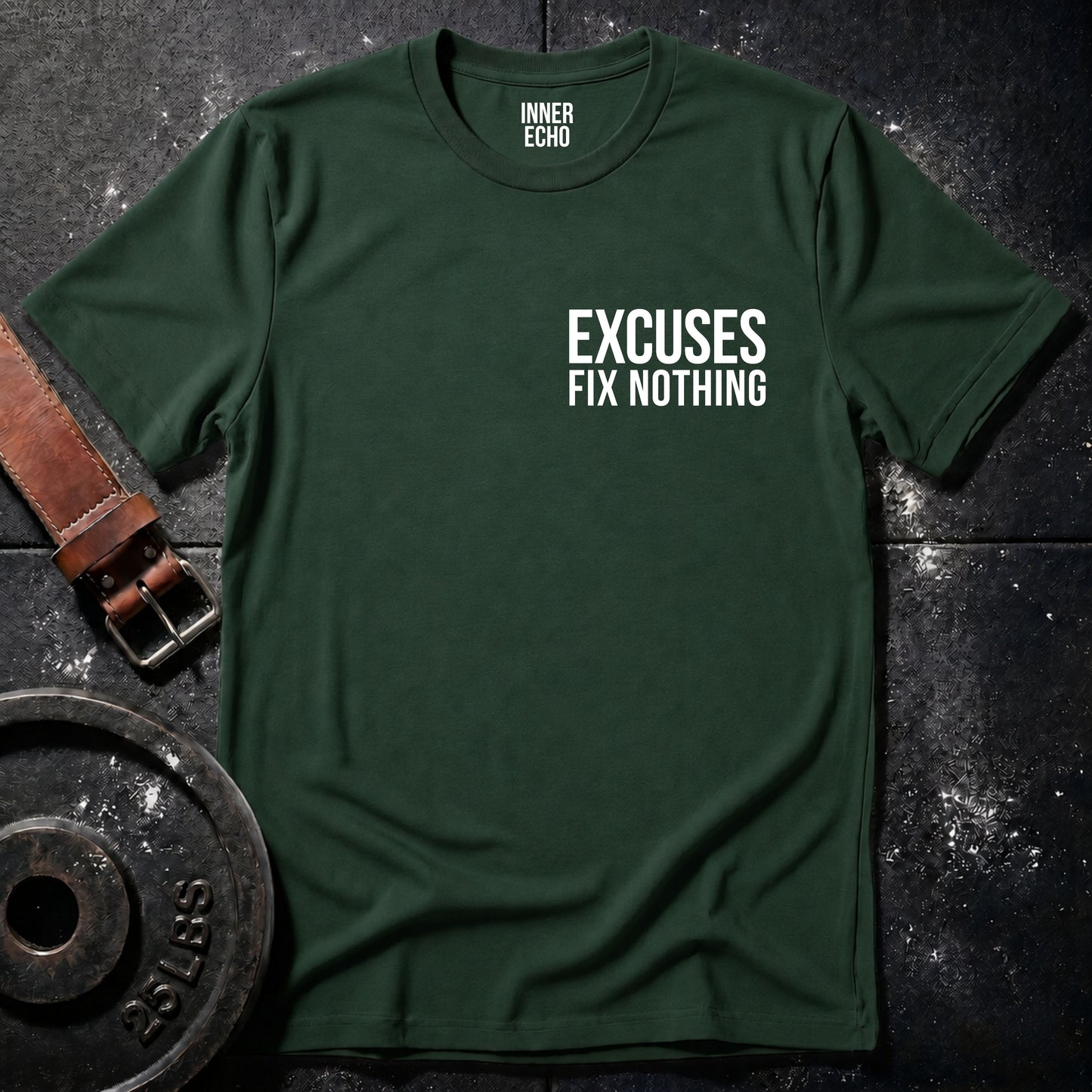 EXCUSES Chest Pocket — Tee