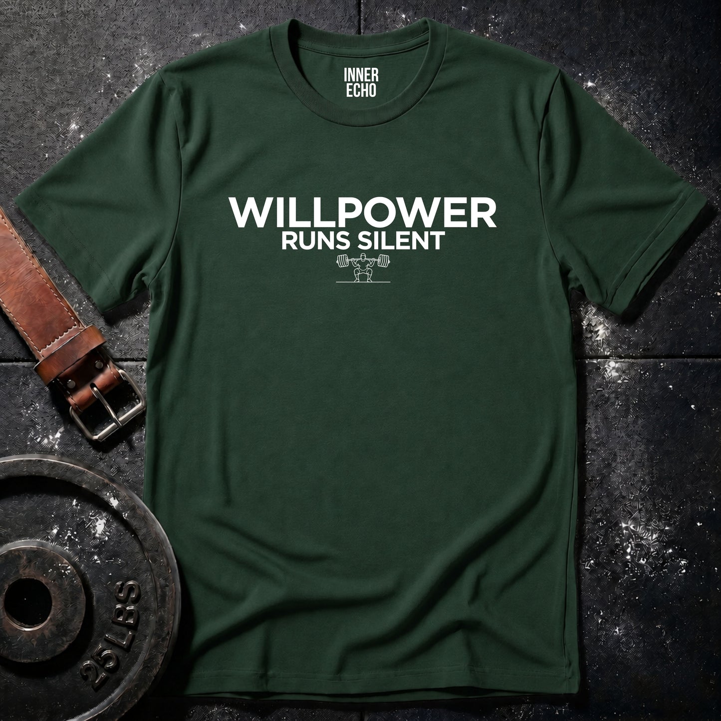 WILLPOWER RUNS SILENT — Tee